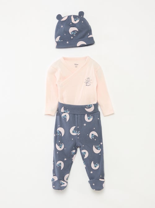 3-delig setje: rompertje + legging + mutsje 'Disney' - Kiabi