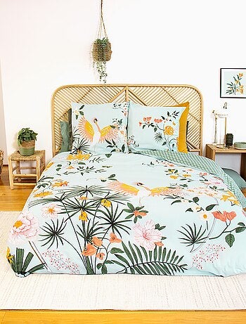 3-delige 2-persoons beddengoedset - 1 dekbedovertrek (240 x 220 cm of 260 x 240 cm) + 2 kussenslopen