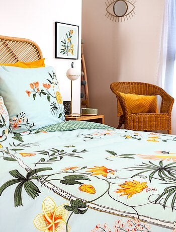 3-delige 2-persoons beddengoedset - 1 dekbedovertrek (240 x 220 cm of 260 x 240 cm) + 2 kussenslopen