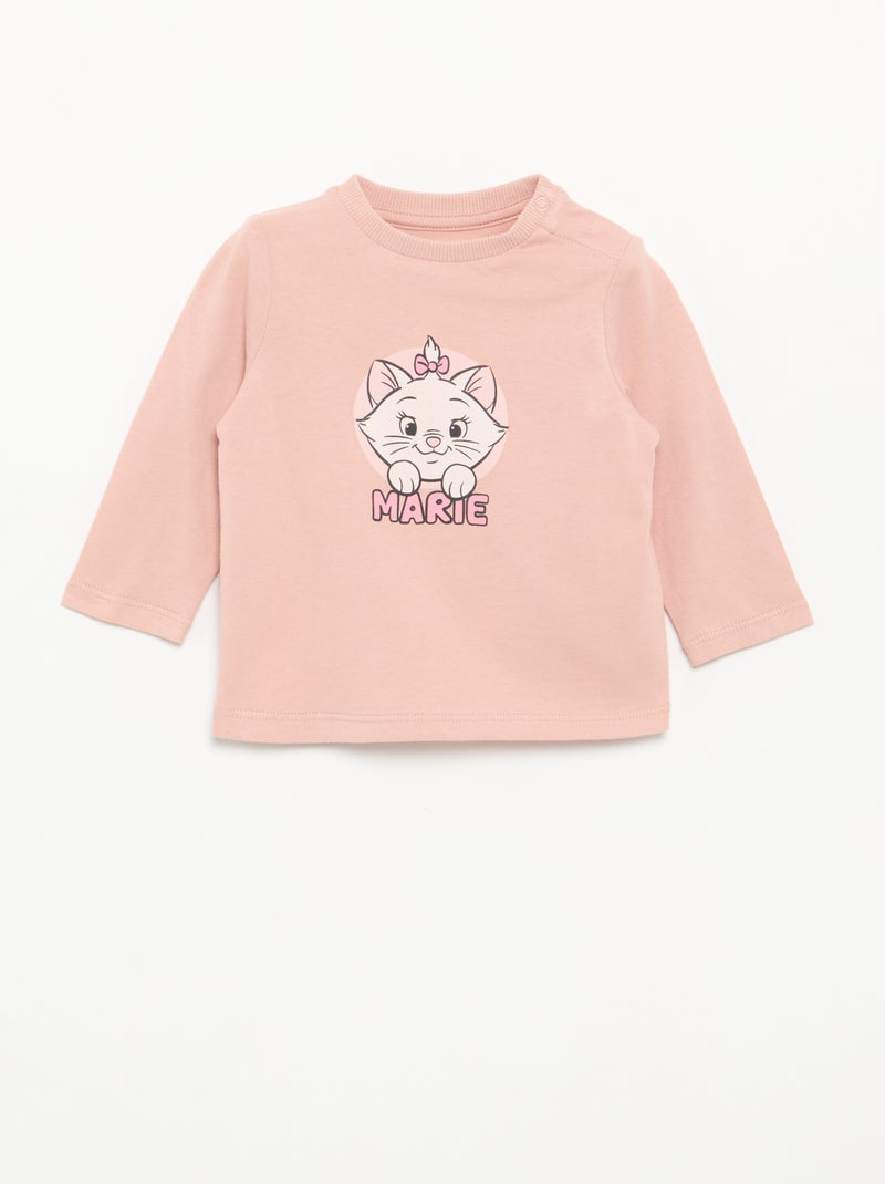 3-delige 'Disney'-set - hoodie + T-shirt + legging Rose - Kiabi