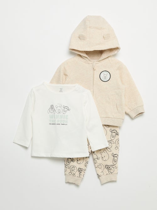 3-delige 'Disney' set - Sweater + broek + T-shirt met lange mouwen - Kiabi