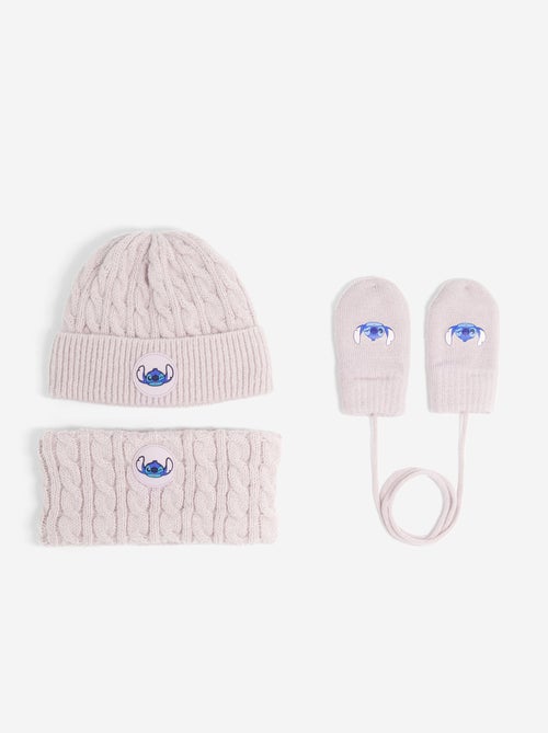 3-delige 'Disney' set met muts, snood en wanten - Kiabi