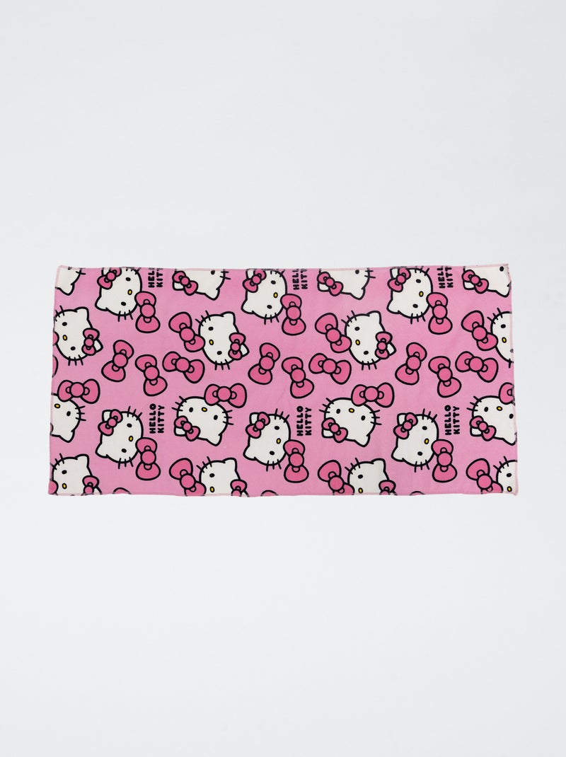 3-delige handdoekenset met Hello Kitty-print Rose - Kiabi