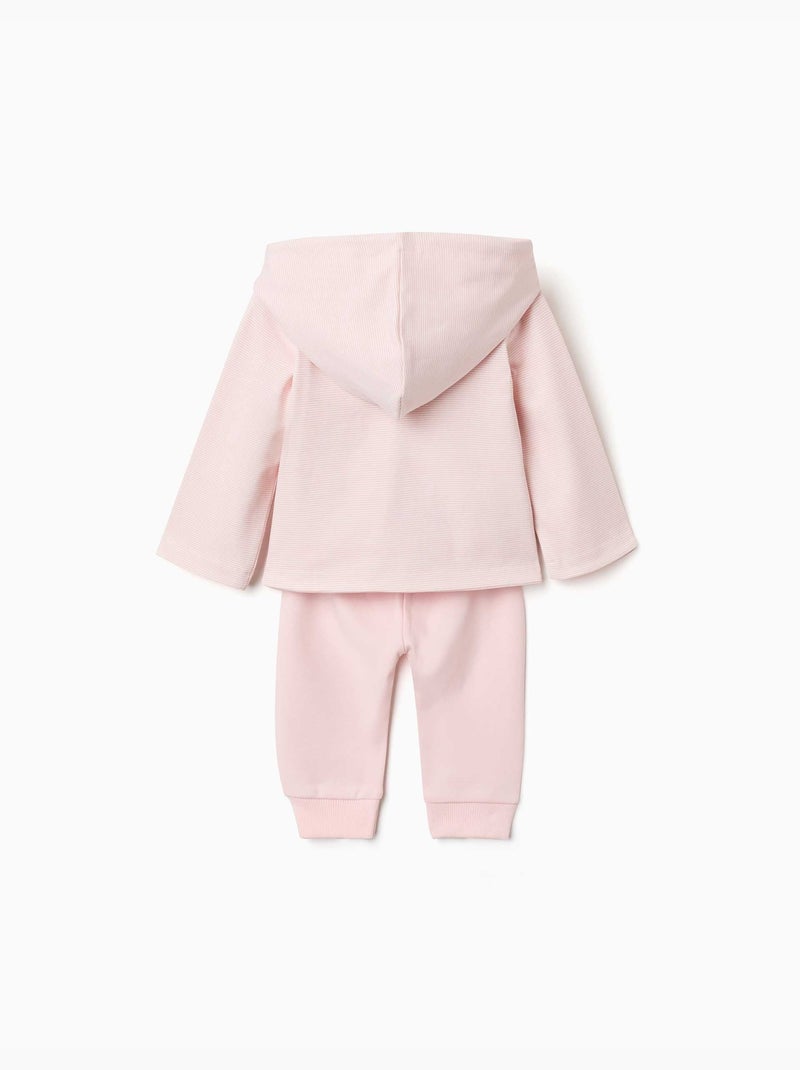 3-Delige katoenen set Roze - Kiabi