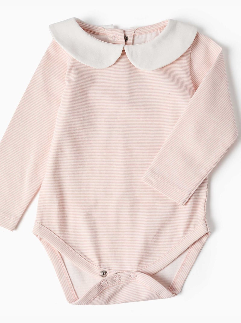 3-Delige katoenen set Roze - Kiabi