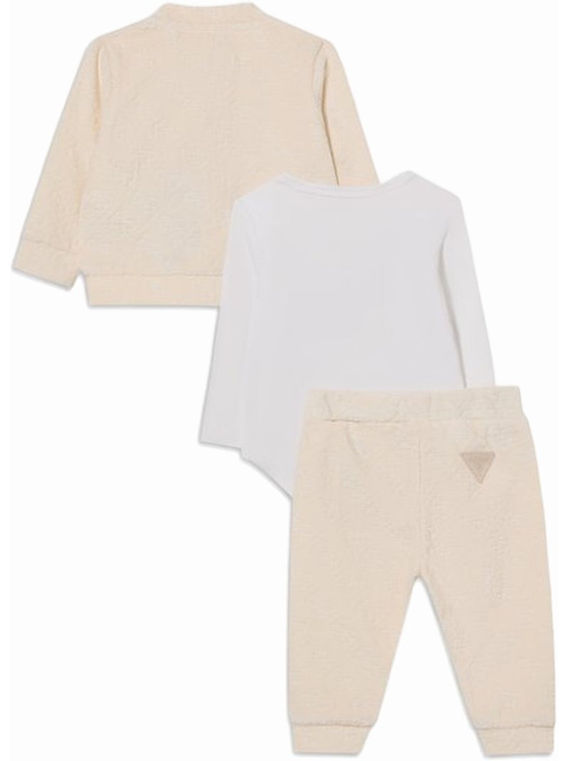 3-delige set - guess kids Beige/Wit - Kiabi
