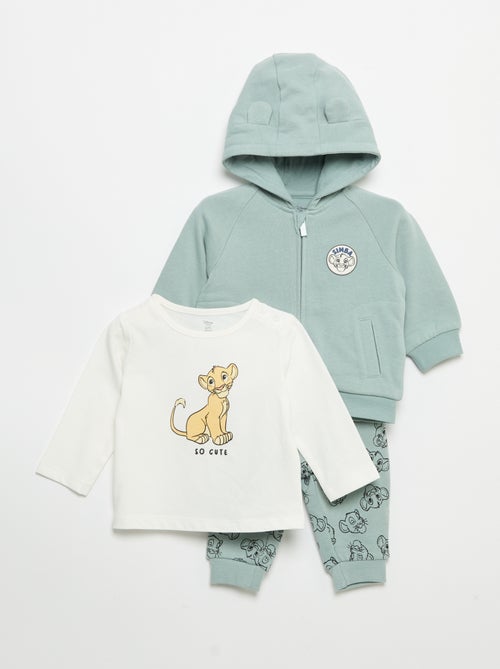 3-delige set 'Disney' - Sweater + broek + T-shirt met lange mouwen - Kiabi