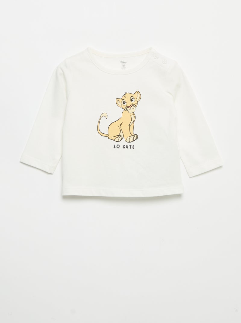 3-delige set 'Disney' - Sweater + broek + T-shirt met lange mouwen Groen - Kiabi