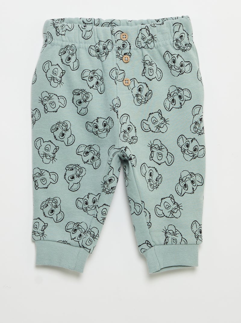 3-delige set 'Disney' - Sweater + broek + T-shirt met lange mouwen Groen - Kiabi
