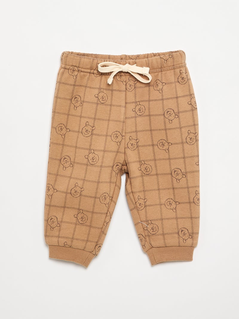 3-delige set met sweatshirt, T-shirt en broek 'Winnie' 'Disney' Biege - Kiabi