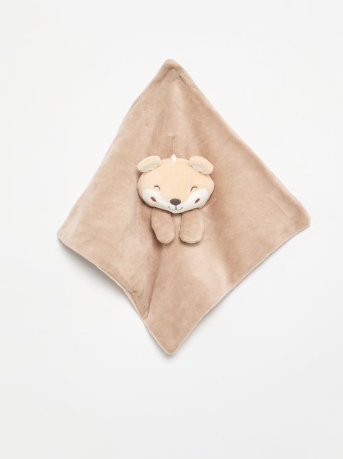 3-delige set 'Petit Béguin' - Romper + pyjama + knuffeldoekje - Kiabi
