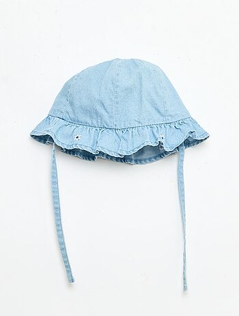 3-delige set tuinbroek + hoedje + sokken