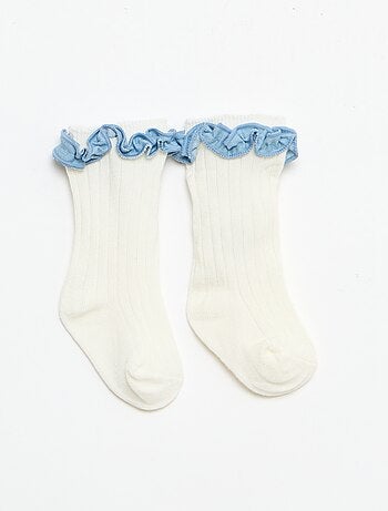 3-delige set tuinbroek + hoedje + sokken