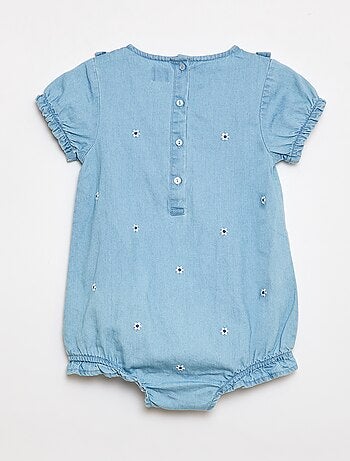 3-delige set tuinbroek + hoedje + sokken