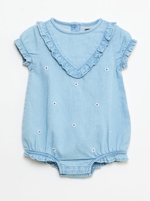 3-delige set tuinbroek + hoedje + sokken - Kiabi