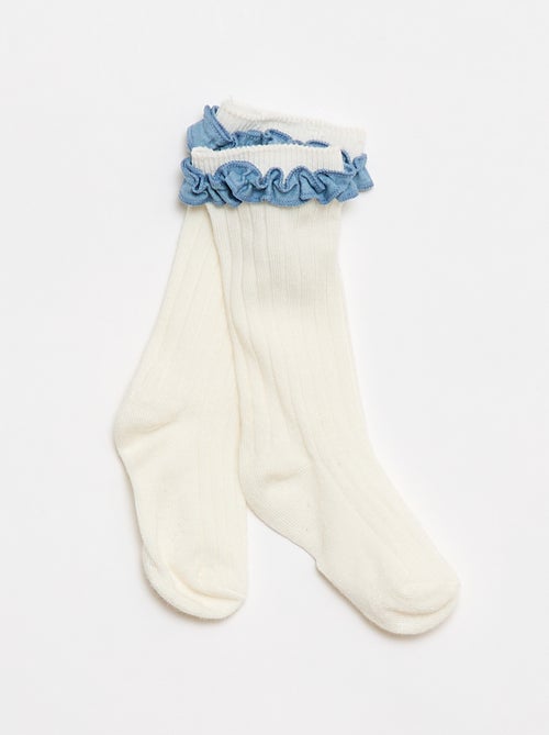 3-delige set tuinbroek + hoedje + sokken - Kiabi