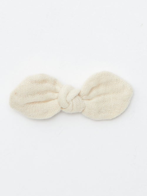 3 haarklemmetjes met strikje - Kiabi