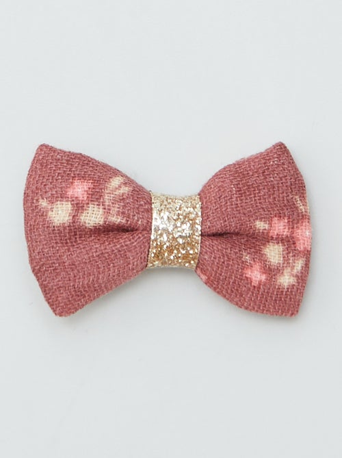 3 haarklemmetjes met strikje - Kiabi