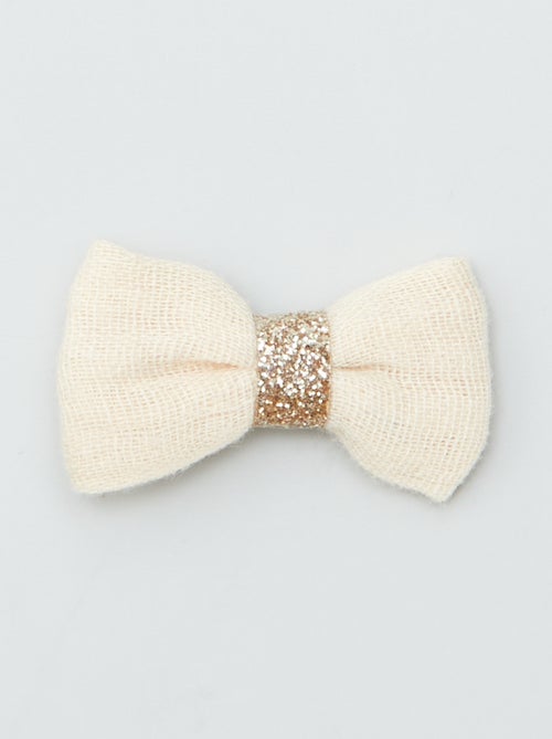 3 haarklemmetjes met strikje - Kiabi