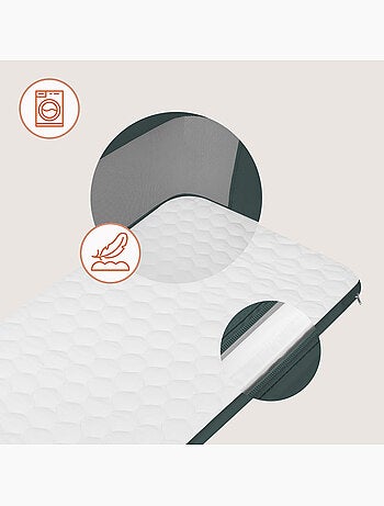 3-in-1 co-sleepingbed LIONELO Jodie - Wieg - In hoogte en hellingshoek verstelbaar