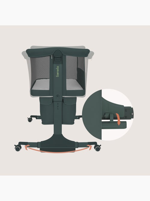 3-in-1 co-sleepingbed LIONELO Jodie - Wieg - In hoogte en hellingshoek verstelbaar - Kiabi
