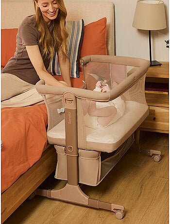 3-in-1 co-sleepingbed LIONELO Jodie - Wieg - In hoogte en hellingshoek verstelbaar