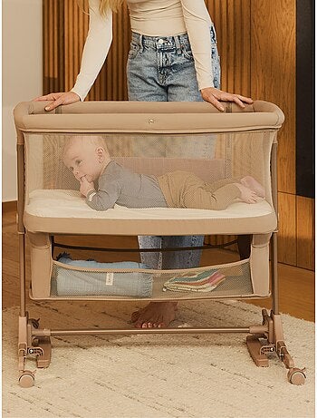 3-in-1 co-sleepingbed LIONELO Jodie - Wieg - In hoogte en hellingshoek verstelbaar