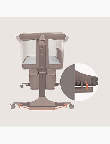 3-in-1 co-sleepingbed LIONELO Jodie - Wieg - In hoogte en hellingshoek verstelbaar