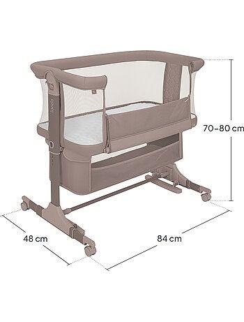 3-in-1 co-sleepingbed LIONELO Jodie - Wieg - In hoogte en hellingshoek verstelbaar