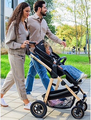 3-in-1 Kinderwagen LIONELO Amber - 0-22 kg - Set kinderwagen, reiswieg, autostoeltje en accessoires