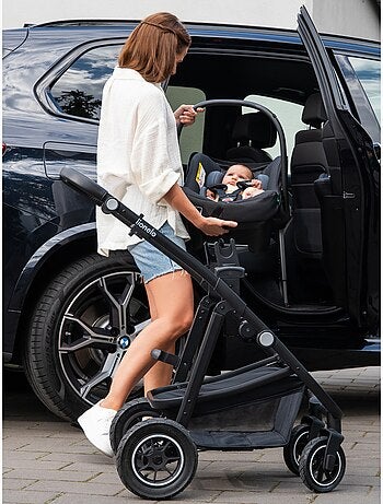 3-in-1 Kinderwagen LIONELO Amber - 0-22 kg - Set kinderwagen, reiswieg, autostoeltje en accessoires