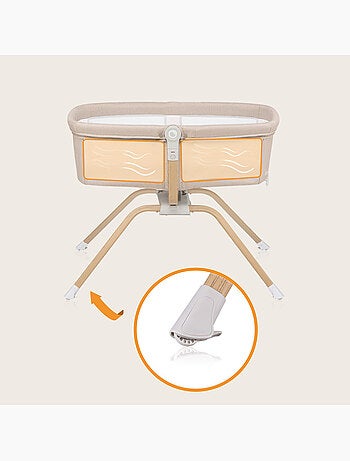3-in-1 reisbedje LIONELO Malin Evo – Babybedje – Wielen – Matras inbegrepen – Tas