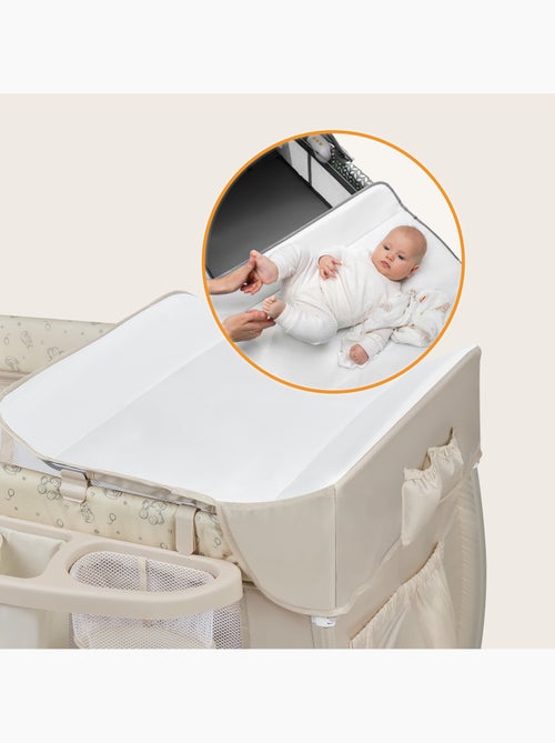 3-in-1 reisbedje LIONELO Sven Plus – Babybox – 0-36 maanden – Verschoontafel – Klamboe - Kiabi 3-in-1 reisbedje LIONELO Sven Plus – Babybox – 0-36 maanden – Verschoontafel – Klamboe - Kiabi