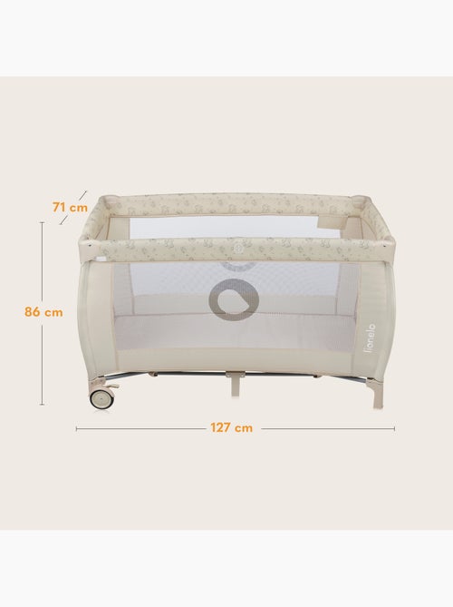 3-in-1 reisbedje LIONELO Sven Plus – Babybox – 0-36 maanden – Verschoontafel – Klamboe - Kiabi 3-in-1 reisbedje LIONELO Sven Plus – Babybox – 0-36 maanden – Verschoontafel – Klamboe - Kiabi