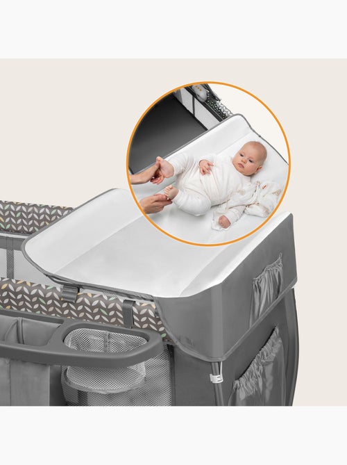 3-in-1 reisbedje LIONELO Sven Plus – Babybox – 0-36 maanden – Verschoontafel – Klamboe - Kiabi 3-in-1 reisbedje LIONELO Sven Plus – Babybox – 0-36 maanden – Verschoontafel – Klamboe - Kiabi