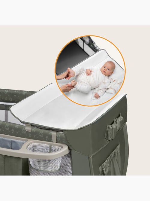 3-in-1 reisbedje LIONELO Sven Plus – Babybox – 0-36 maanden – Verschoontafel – Klamboe - Kiabi 3-in-1 reisbedje LIONELO Sven Plus – Babybox – 0-36 maanden – Verschoontafel – Klamboe - Kiabi