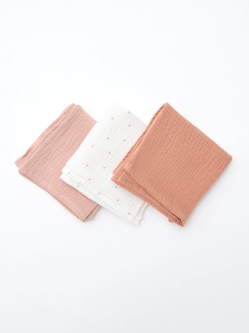 3 katoenen luierdoeken - Kiabi