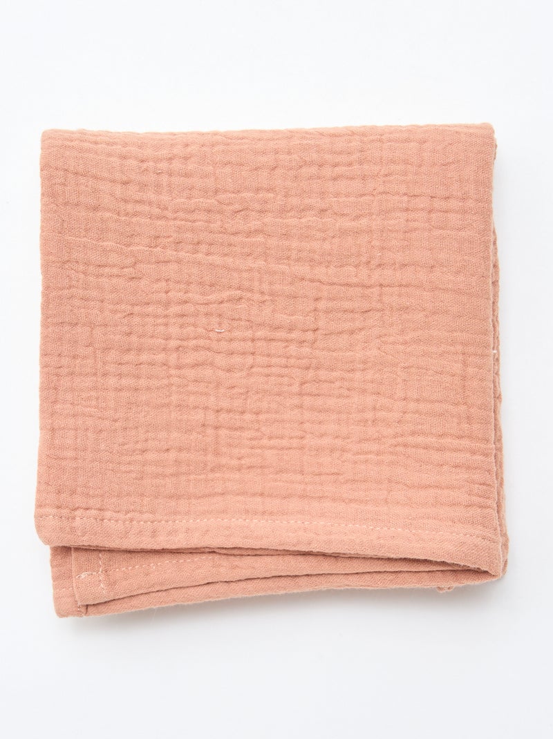 3 katoenen luierdoeken Rose - Kiabi