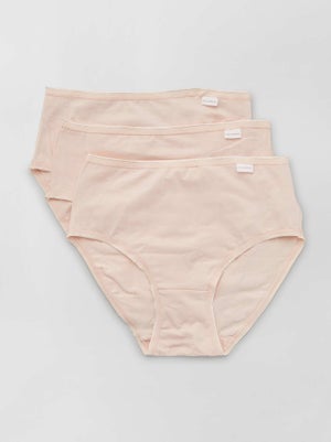 Slip Femme Dentelle Florale Avec Tulle Et Bijou Doré - Élégant Et Confortable