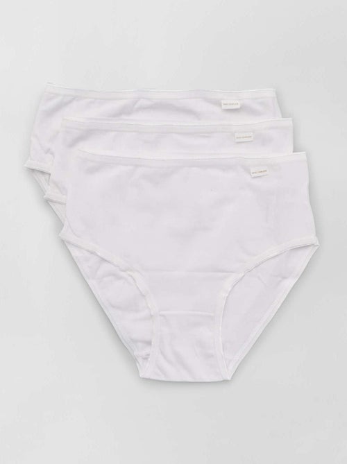 3 klassieke slips 'Sans Complexe' - Kiabi