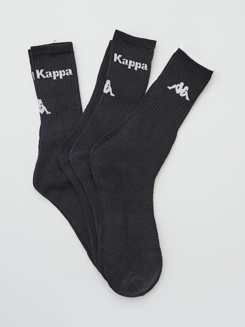 3 paar sokken 'Kappa' zwart - Kiabi