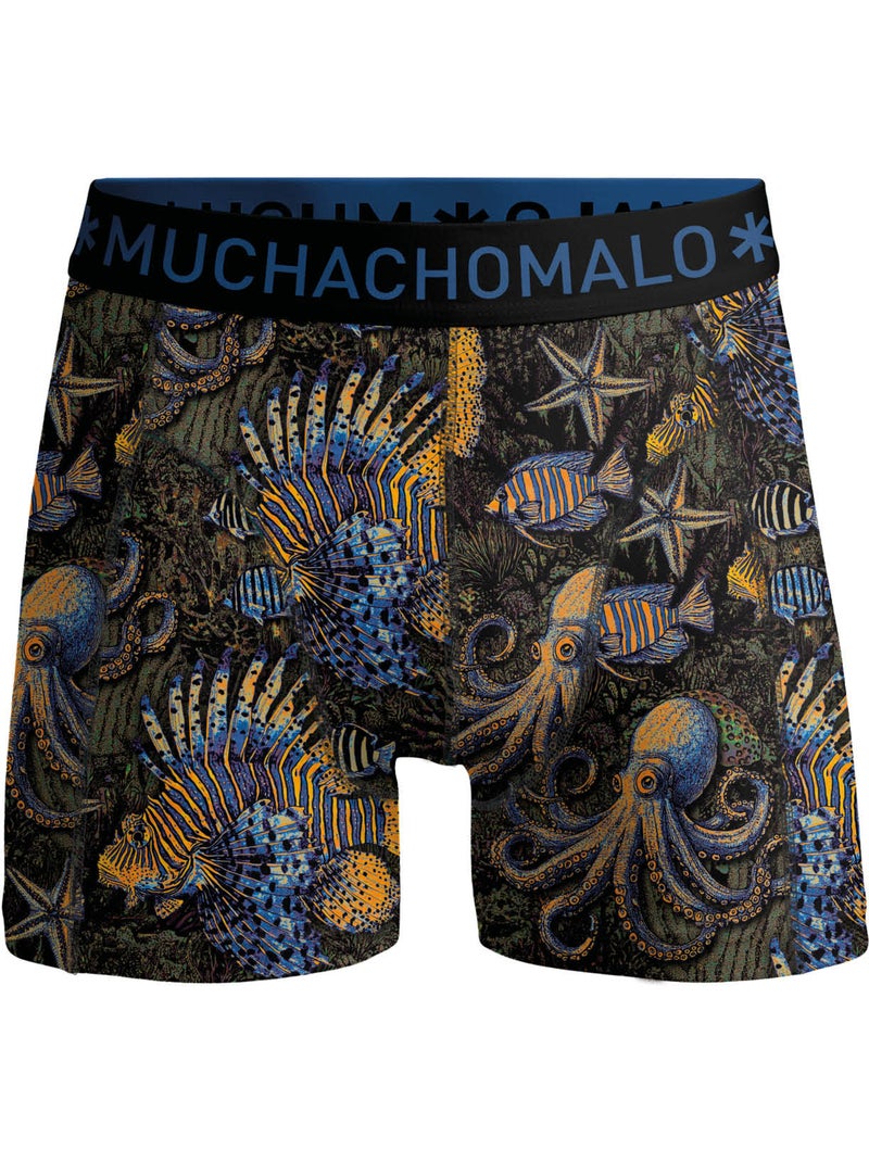 3 pack Muchachomalo boxershorts Blauw Rood - Kiabi
