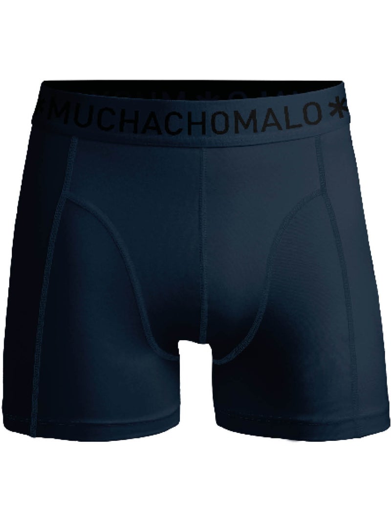 3 pack Muchachomalo boxershorts Blauw Zwart Blauw - Kiabi