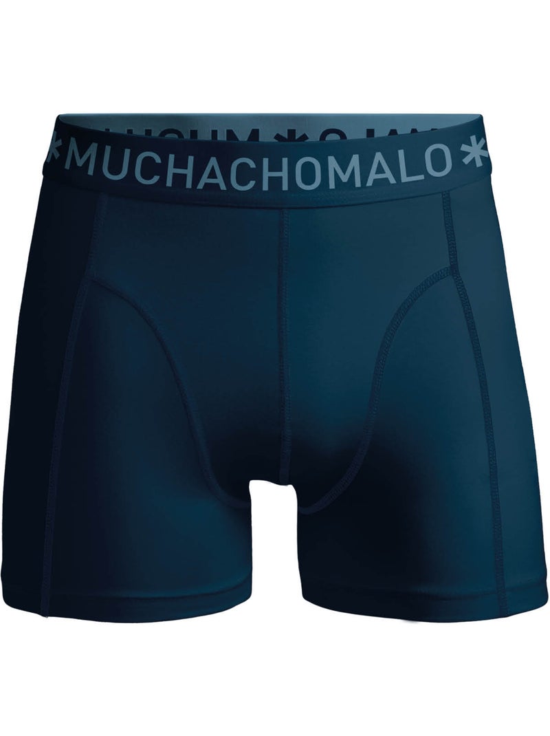 3 pack Muchachomalo boxershorts Blauw Zwart Blauw - Kiabi