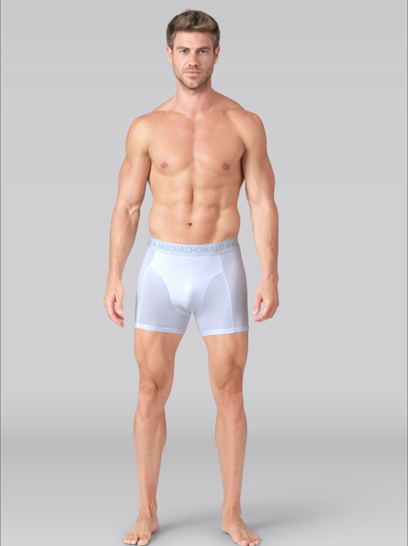 3 pack Muchachomalo boxershorts Zwart Blauw - Kiabi