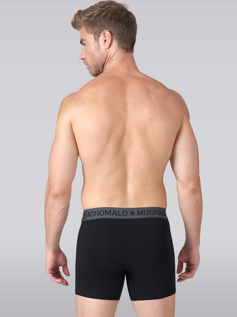 3 pack Muchachomalo boxershorts Zwart Grijs - Kiabi