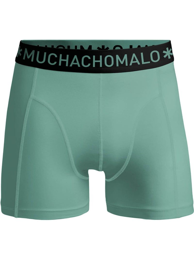3 pack Muchachomalo boxershorts Zwart Groen Zwart - Kiabi