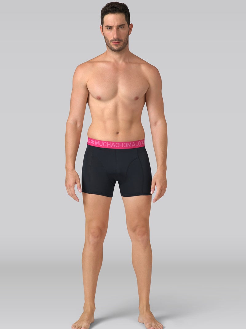 3 pack Muchachomalo boxershorts Zwart - Kiabi