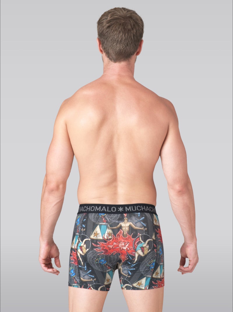 3 pack Muchachomalo boxershorts Zwart Zwart - Kiabi