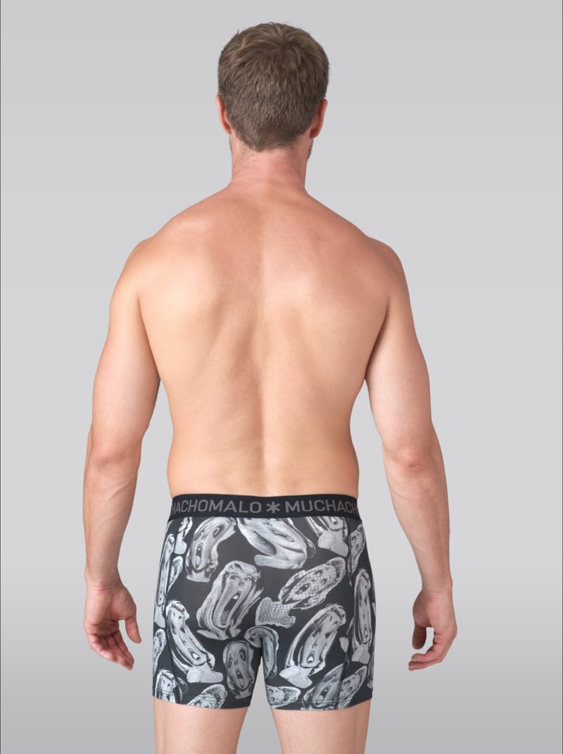 3 pack Muchachomalo boxershorts Zwart Zwart - Kiabi